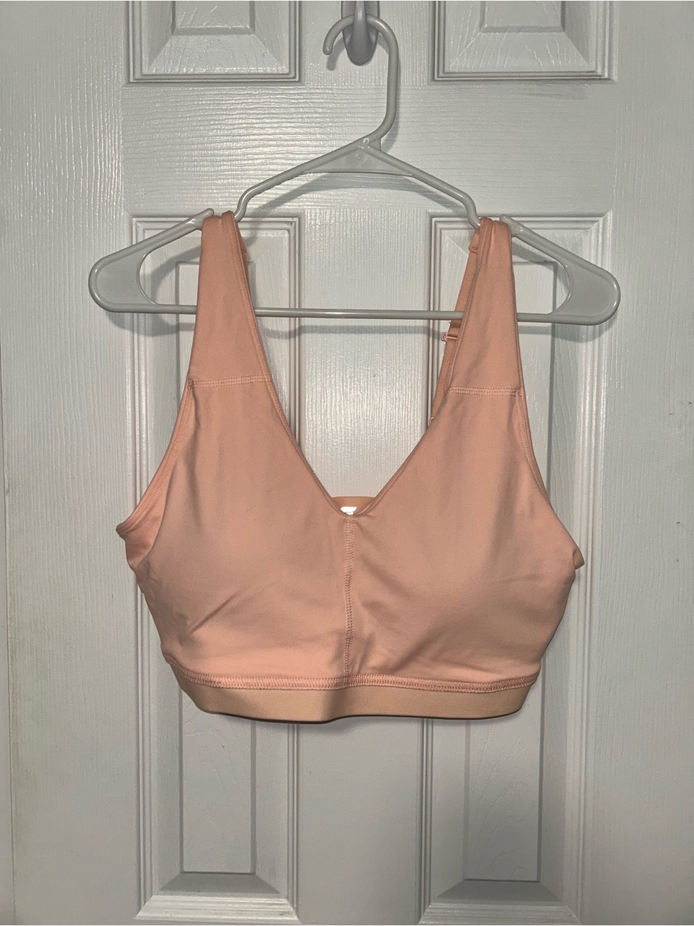 Fabletics Soft Scoop Bralette - Peach